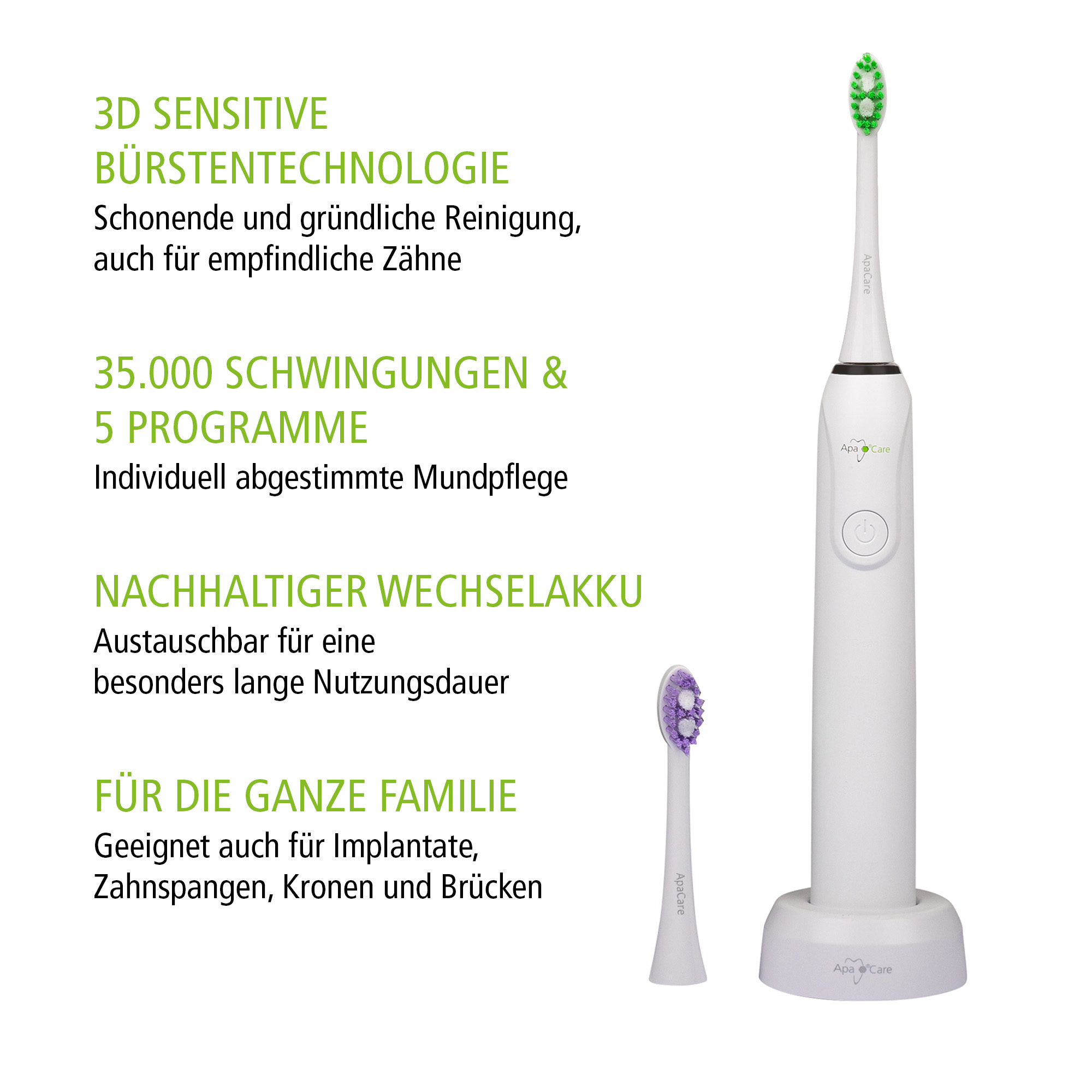 ACCU Change Sonic sonische tandenborstel