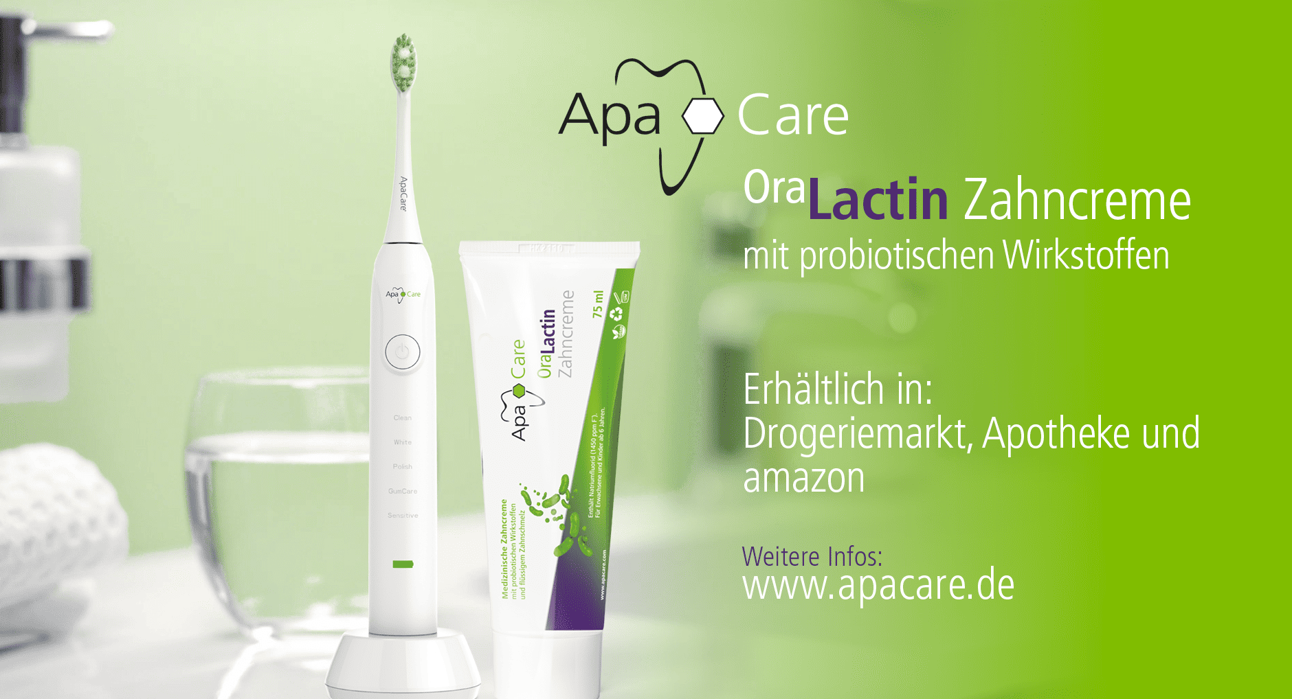 3x Medische tandpasta met probiotische werking