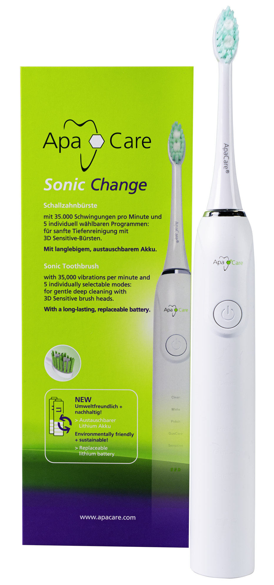 ACCU Change Sonic sonische tandenborstel