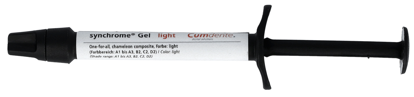 synchrome® gel spuit set licht en intensief